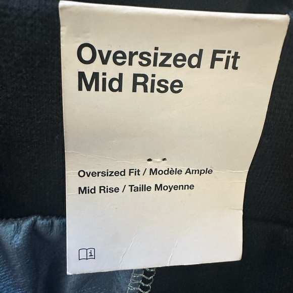 Nike Sportswear Blue/Black Sweatpants DM9215-010, Women’s Plus Size 2X mid rise - Picture 3 of 5